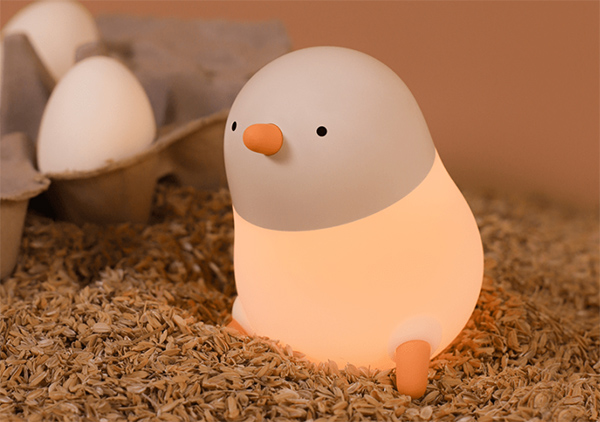 设计分享——BABY CHICK NIGHT LAMP，一款有趣的仿生设计
