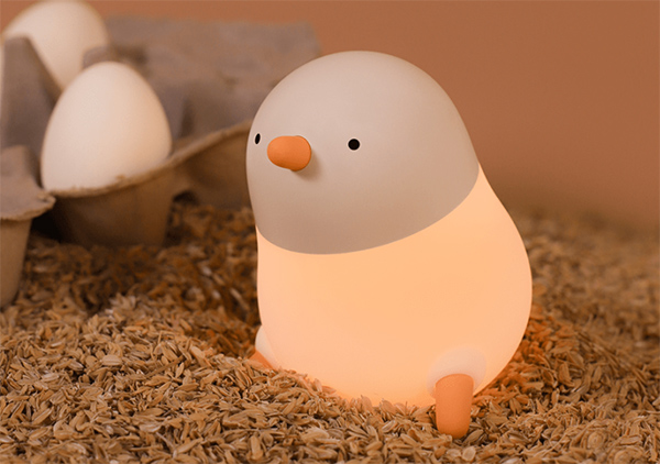 设计分享——BABY CHICK NIGHT LAMP，一款有趣的仿生设计